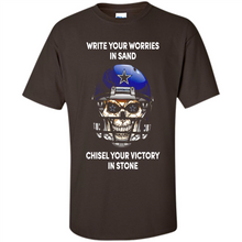 Load image into Gallery viewer, Dallas Cowboys Write Your Worries In Sand Chisel Your Victory In Stone
