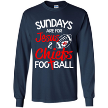 Load image into Gallery viewer, undays Are for Jesus and Kansas City Chiefs Football # Zawin