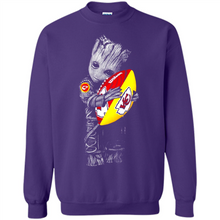 Load image into Gallery viewer, Groot Hug Kansas City Chiefs Football Rabbit And Kid