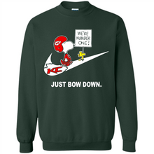Load image into Gallery viewer, Nike Kansas City Chiefs Are Number One Just Bow Down Snoopy # Zawin
