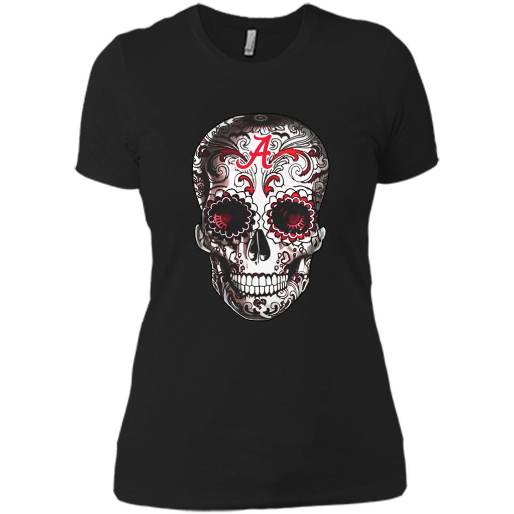 Alabama crimson tide sugar skull