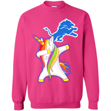 Load image into Gallery viewer, Detroit Lions Footballl Dabbing Unicorn# Zawin