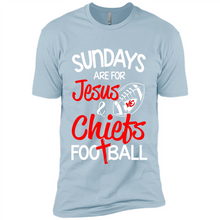 Load image into Gallery viewer, undays Are for Jesus and Kansas City Chiefs Football # Zawin