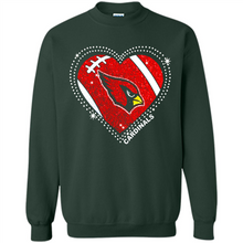 Load image into Gallery viewer, Arizona Cardinals Football Diamond Heart# pukas-store