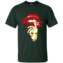 Load image into Gallery viewer, Cutest Kansas City Chiefs Lips Shut The Fck Up For Football Lovers