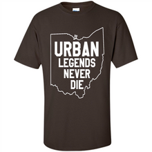 Load image into Gallery viewer, Urban Meyer Legends Never Die Football Fans Ohio Map