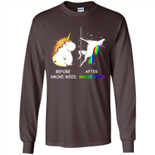 Load image into Gallery viewer, Before Smoke Weed After Smoke Weed Unicorn