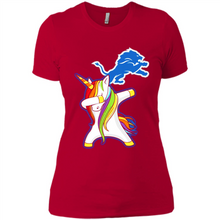 Load image into Gallery viewer, Detroit Lions Footballl Dabbing Unicorn# Zawin