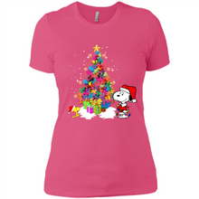 Load image into Gallery viewer, Snoopy Autism Christmas
