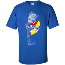 Load image into Gallery viewer, Groot Hug Kansas City Chiefs Football Rabbit And Kid