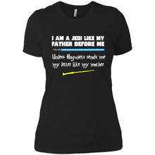 Load image into Gallery viewer, I Am A Jedi Like My Father Unless Hogwarts Sends Me My Letter Like My Mother # Zawin store