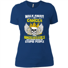 Load image into Gallery viewer, Walk Away I Am A Cancer Vintage Skull