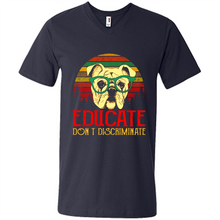Load image into Gallery viewer, Bulldog Educate Don’t Discriminate Sunset Vintage