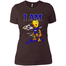 Load image into Gallery viewer, I Am Baltimore Ravens Groot Football Lovers Nfl# Zawin