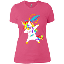 Load image into Gallery viewer, Unicorn Dabbing Miami Dolphins # Zawin