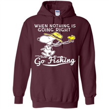 Load image into Gallery viewer, Snoopy When Nothing Is Going Right Go Fishing