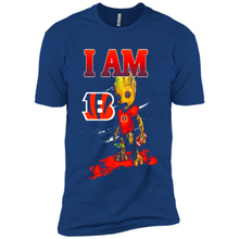 Load image into Gallery viewer, I Am Cincinnati Bengals Groot Football Lovers Nfl# Zawin