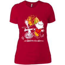 Load image into Gallery viewer, Charlie Brown &amp; Snoopy - Chicago Blackhawks# pukas-store