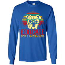 Load image into Gallery viewer, Bulldog Educate Don’t Discriminate Sunset Vintage
