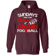 Load image into Gallery viewer, undays Are for Jesus and Kansas City Chiefs Football # Zawin