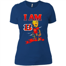 Load image into Gallery viewer, I Am Cincinnati Bengals Groot Football Lovers Nfl# Zawin
