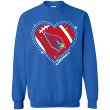 Load image into Gallery viewer, Arizona Cardinals Football Diamond Heart# pukas-store