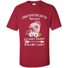 Load image into Gallery viewer, Ohio State Buckeyes Queen Classy Sassy and A Bit Smart Assy