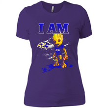 Load image into Gallery viewer, I Am Baltimore Ravens Groot Football Lovers Nfl# Zawin