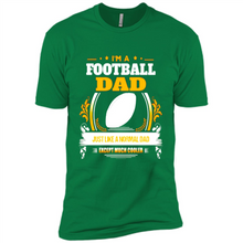 Load image into Gallery viewer, Funny Football Dad Tshirt Christmas Gift for Dad# Zawin