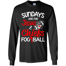 Load image into Gallery viewer, undays Are for Jesus and Kansas City Chiefs Football # Zawin