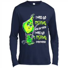 Load image into Gallery viewer, Grinch I Will Go Fishing Here Or There I Will Go Fishing Everywhere