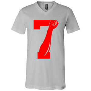 7 Fist Up Colin Kaepernick white