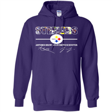 Load image into Gallery viewer, Pittsburgh Steelers Antonio Brown Juju Smith Signatures Football Fans