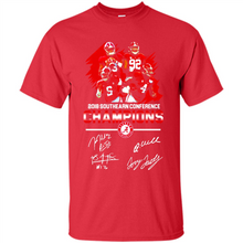 Load image into Gallery viewer, Alabama Crimson Tide 2018 Southeastern Conference Champions 4 Signature
