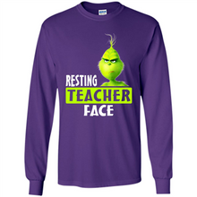 Load image into Gallery viewer, Grinch Resting Teacher Face