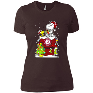 Alabama Crimson Tide Ugly Christmas Sweaters Snoopy Woodstock sweater
