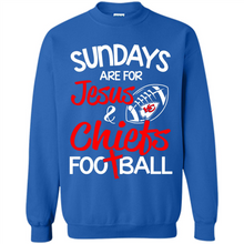 Load image into Gallery viewer, undays Are for Jesus and Kansas City Chiefs Football # Zawin