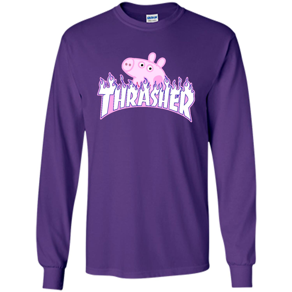 Thrasher x 2024 peppa pig hoodie