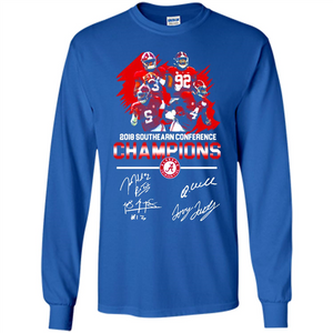 Alabama Crimson Tide 2018 Southeastern Conference Champions 4 Signature