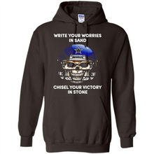 Load image into Gallery viewer, Dallas Cowboys Write Your Worries In Sand Chisel Your Victory In Stone