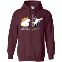 Load image into Gallery viewer, Before Smoke Weed After Smoke Weed Unicorn