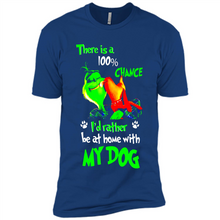 Load image into Gallery viewer, Grinch There Is A 100% Chance I's Rather Be At Home With My Dog