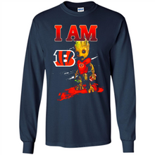 Load image into Gallery viewer, I Am Cincinnati Bengals Groot Football Lovers Nfl# Zawin