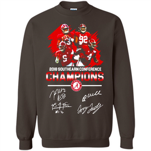 Alabama Crimson Tide 2018 Southeastern Conference Champions 4 Signature