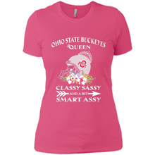 Load image into Gallery viewer, Ohio State Buckeyes Queen Classy Sassy and A Bit Smart Assy