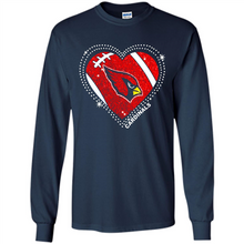 Load image into Gallery viewer, Arizona Cardinals Football Diamond Heart# pukas-store