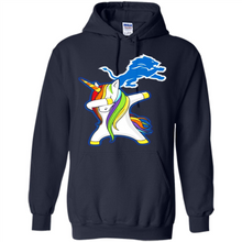 Load image into Gallery viewer, Detroit Lions Footballl Dabbing Unicorn# Zawin