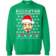 Load image into Gallery viewer, Post Malone rockstar Christmas sweater