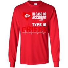 Load image into Gallery viewer, Nfl My Blood Type Is Kansas City Chiefs Gift For Fans # Zawin