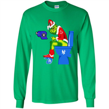 Load image into Gallery viewer, Santa Grinch Boston Red Sox Toilet